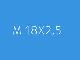 M 18X2,5 
